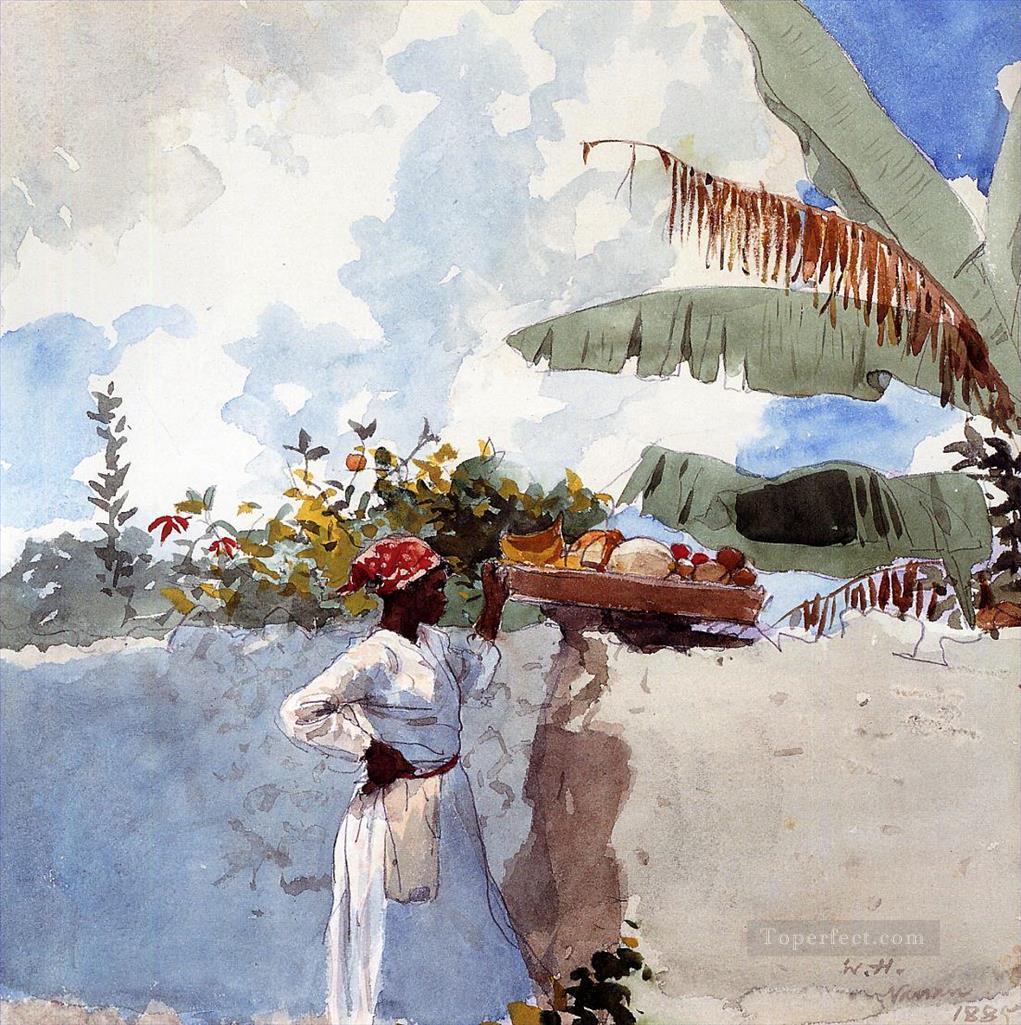 Descanso Winslow Homer acuarela Pintura al óleo
